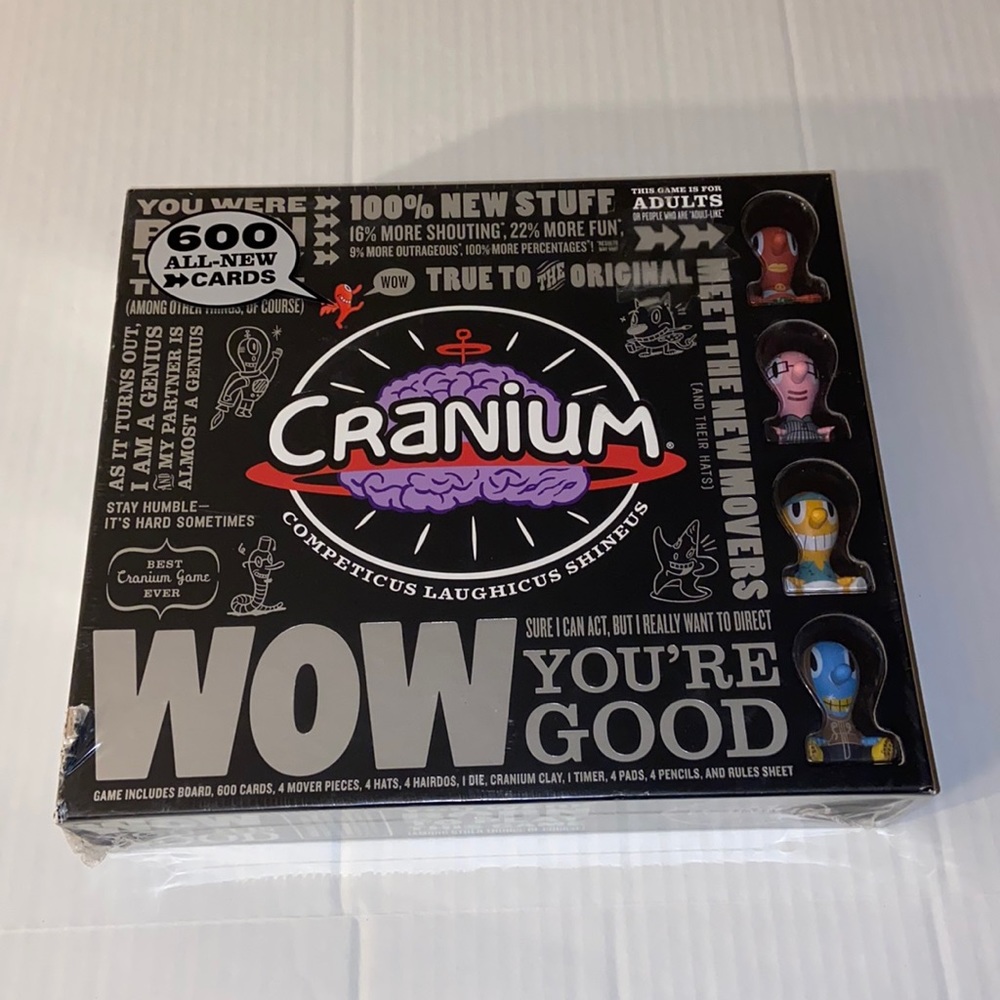 Cranium Wow Board Game New